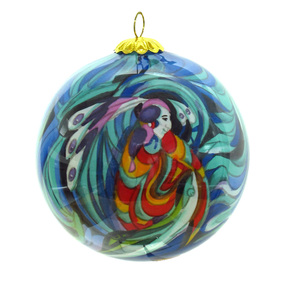 Ornament - Glass - Chase- Spirit Fish