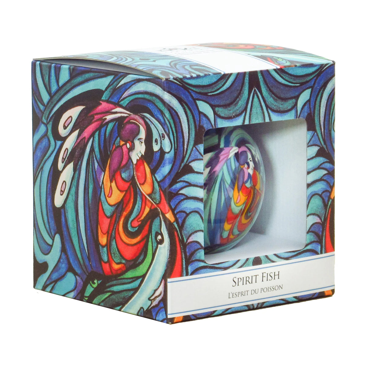 Ornament - Glass - Chase- Spirit Fish