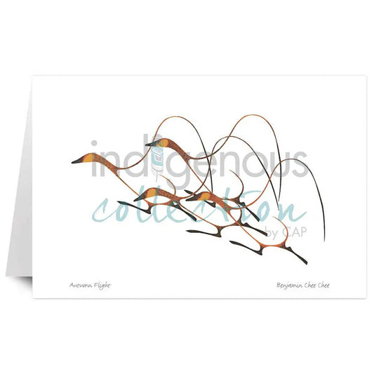 Card - Chee Chee - Autumn Flight - 6x9