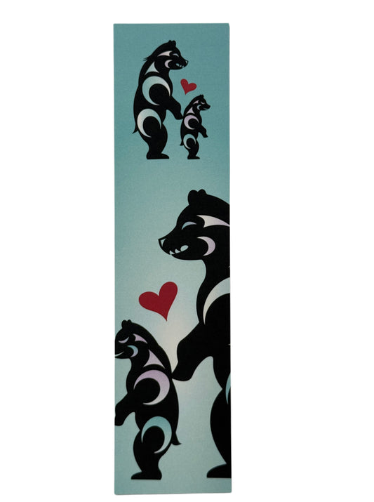 Bookmark - Mother Bear and Cub