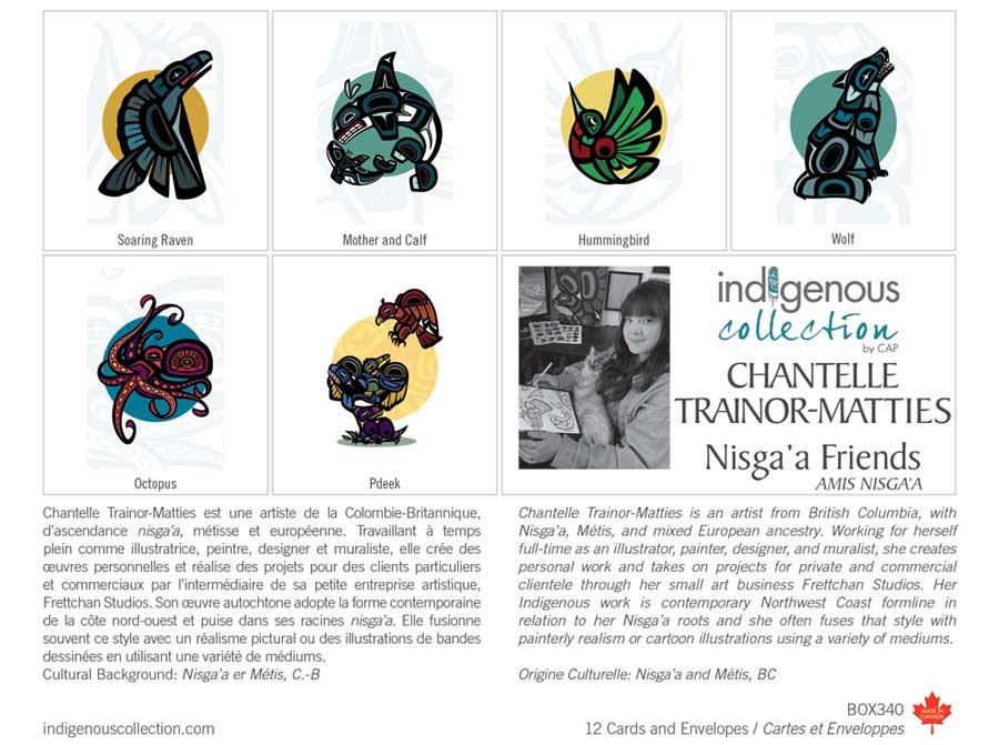 Box of Cards - Chantelle Trainor-Matties - Nisga’a Friends