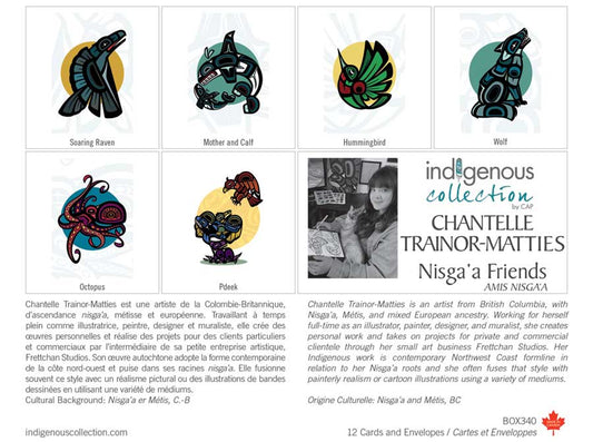 Box of Cards - Chantelle Trainor-Matties - Nisga’a Friends