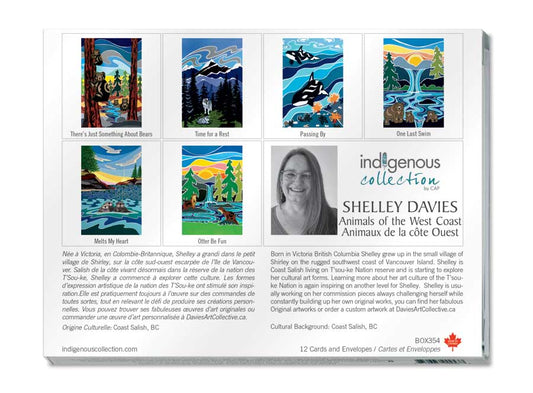 Box of Cards - Shelley Davies - Animals of the West Coast