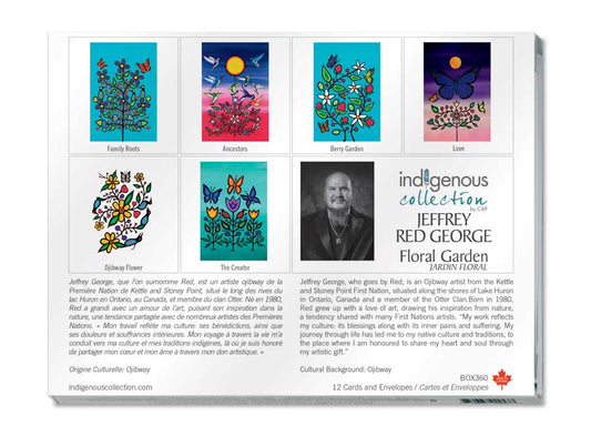 Box of Cards - Jeffrey Red George - Floral Garden