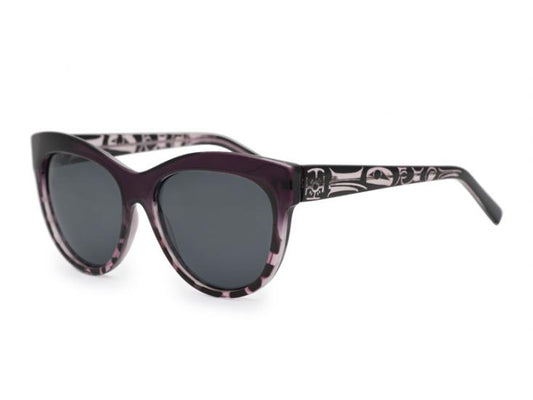 Sunglasses - Bella - Purple Tortoise