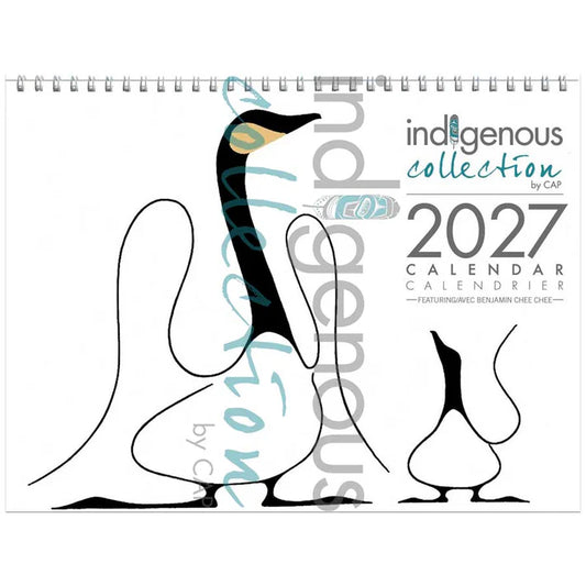 Wall Calendar - 2027 - Horizontal - Benjamin Chee-Chee