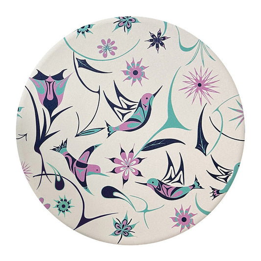 Trivet - Ceramic - Hummingbirds
