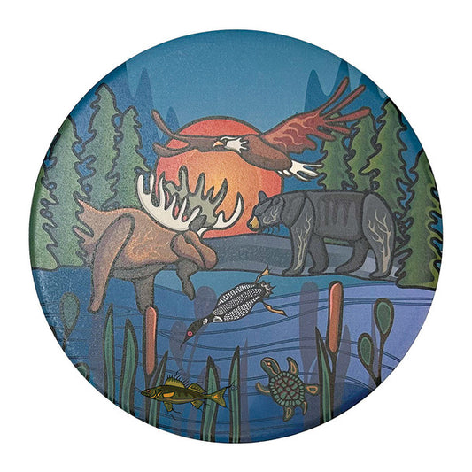 Trivet - Ceramic - All My Relatives (Indinawemaaganidag)