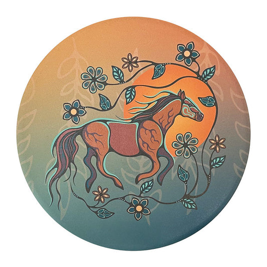 Trivet - Ceramic - Horse (Bebezhigooganzhii)