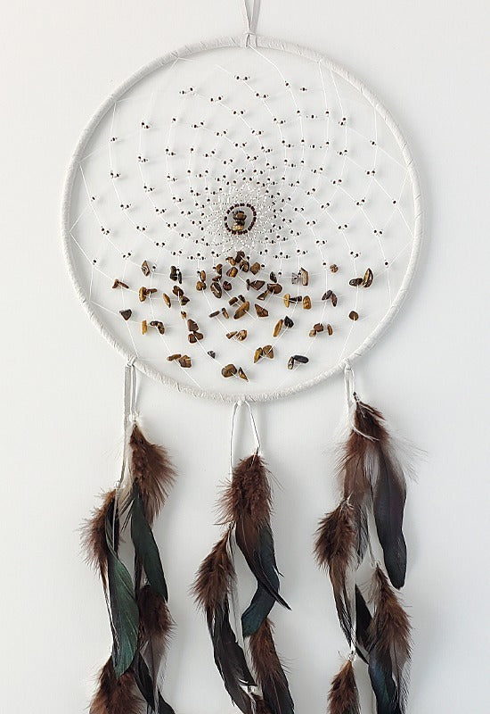 Dream Catcher - 9" - Energy Flow - Brown