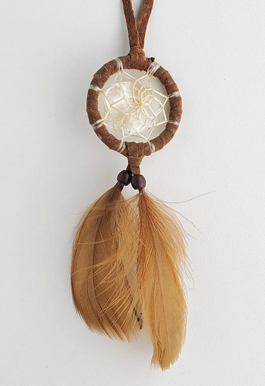 Dream Catcher - 1.5” - Protect Earth - Brown