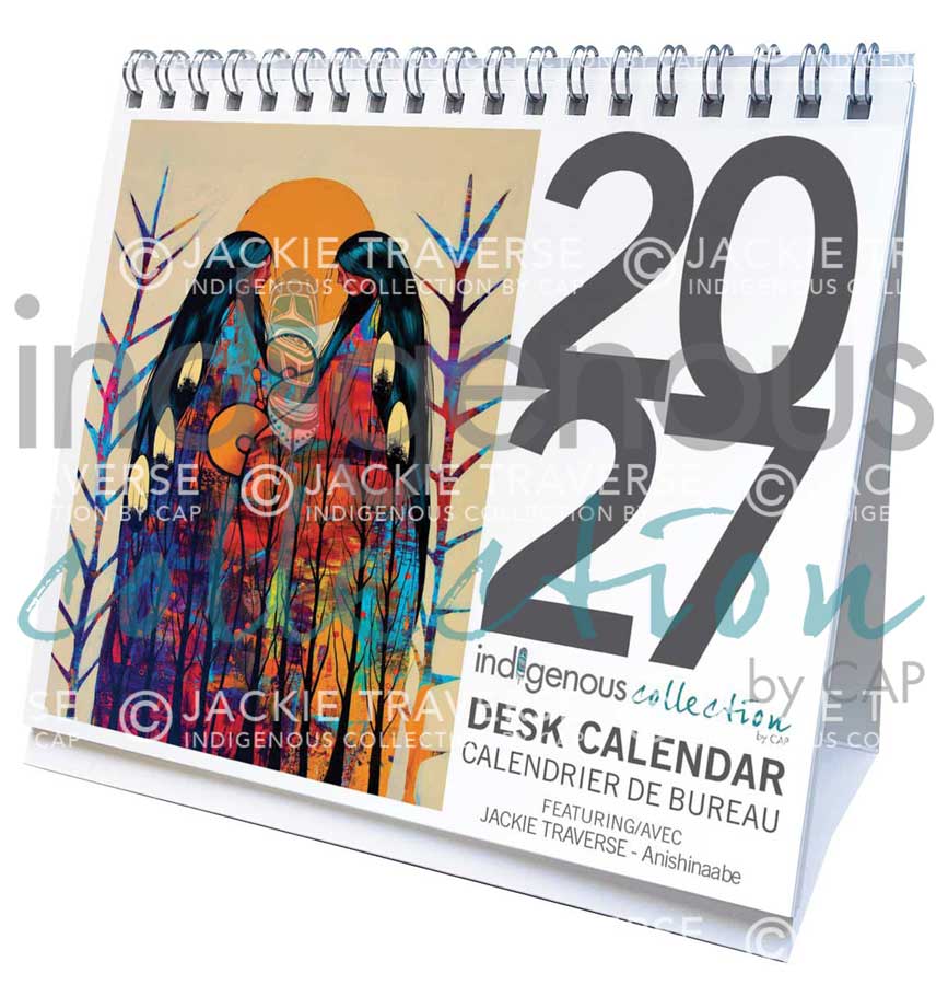 Desk Calendar - 2027 - Jackie Traverse