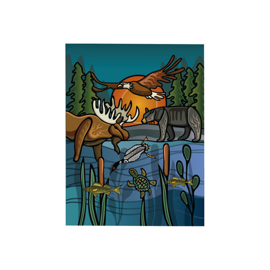 Card - All My Relatives (Indinawemaaganidag) - 5x7