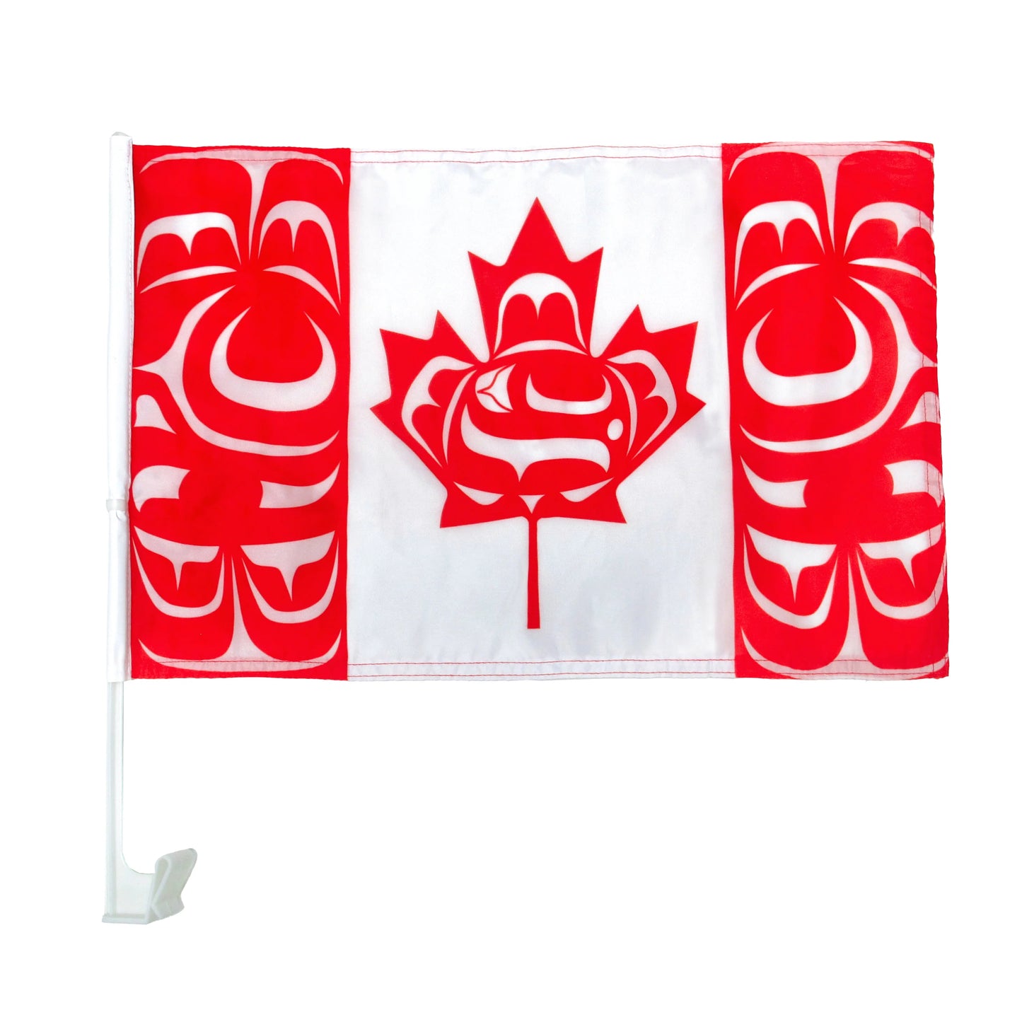 Canadian Flag - Car Flag -  Standing Together