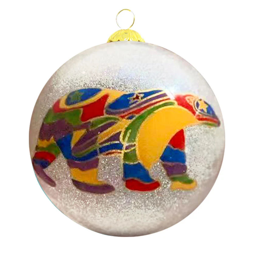 Ornament - Glass - Alpha Bear