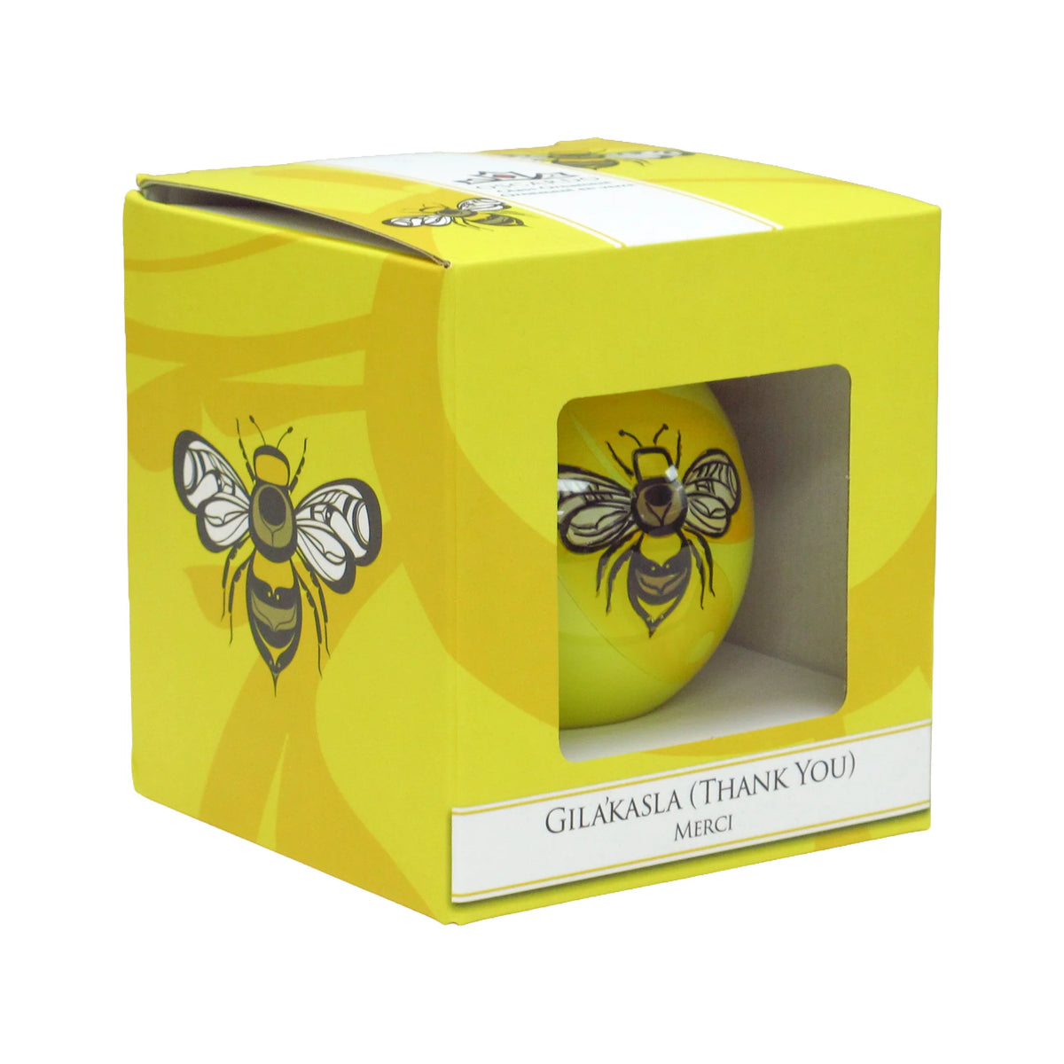 Ornament - Glass - Lewis - Gilakas’la (Thank you)