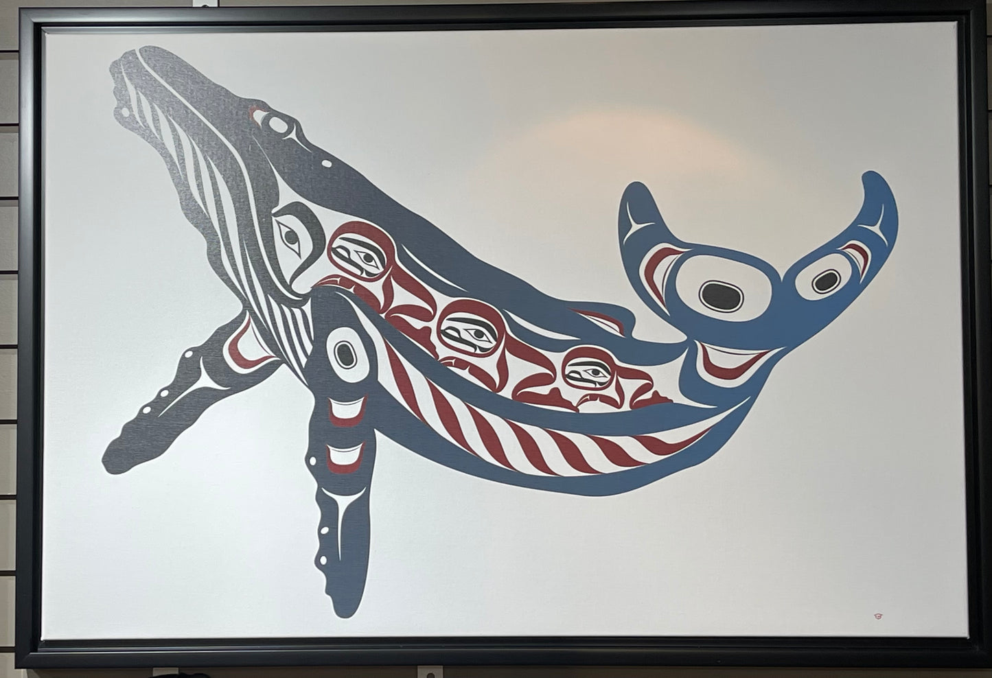 Canvas Print - Preston - Framed - Humpback - XL