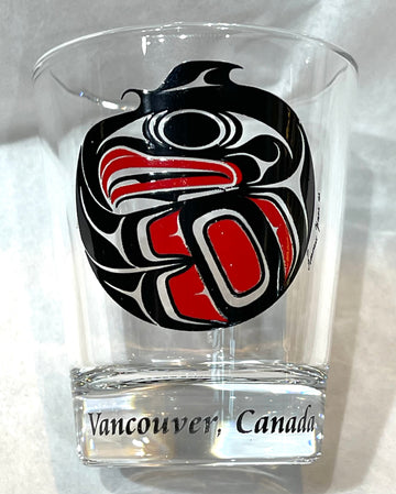 Shot Glass - 2 Ounce - Young Eagle - Vancouver