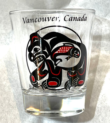 Shot Glass - 2 Ounce - Bear - Vancouver