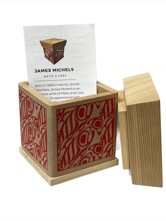 Bentwood Box - Salmon - Natural