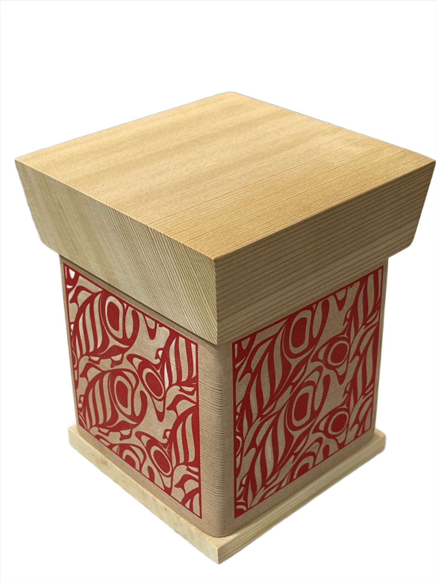 Bentwood Box - Salmon - Natural