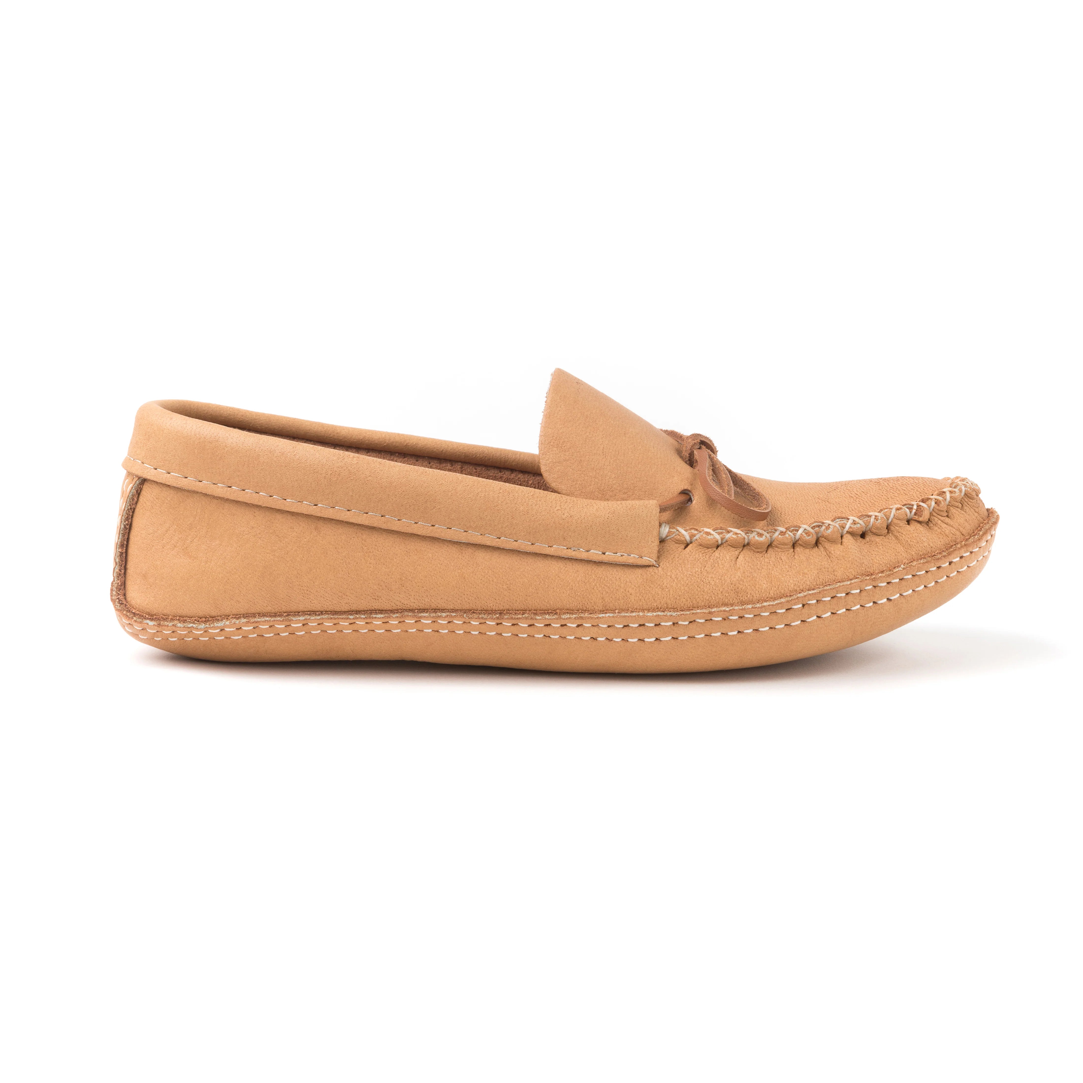 Moccasins - Men&#39;s - Moosehide - Tan - YARONTA’