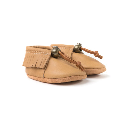 Moccasin - Baby - Moose Hide - Yänionyen (bear)