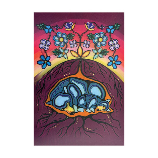 3D Lenticular Postcard - Sleeping Bears