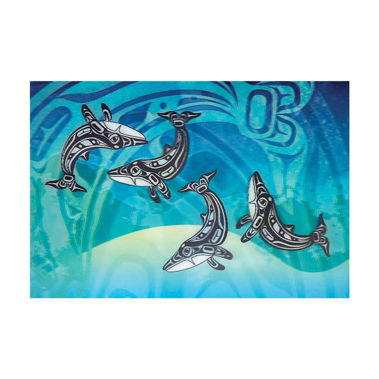 3D Lenticular Postcard - Humpback Whale