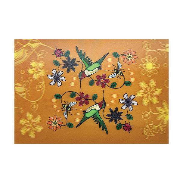 3D Lenticular Postcard - Hummingbird (Nenookaasi)