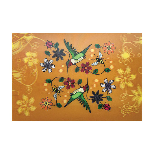 3D Lenticular Postcard - Hummingbird (Nenookaasi)