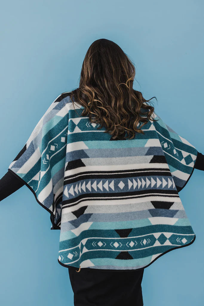 Shawl - Wool Blend - Eco-friendly - Tundra - Reversible