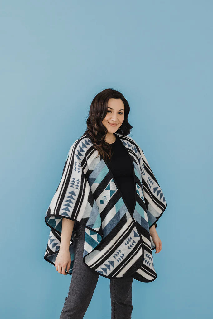 Shawl - Wool Blend - Eco-friendly - Tundra - Reversible