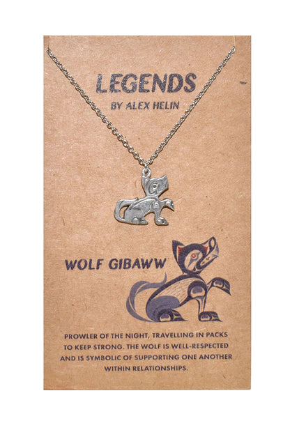 Necklace - Legends - Wolf