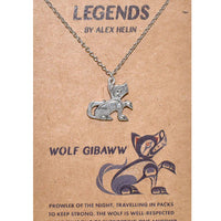 Necklace - Legends - Wolf
