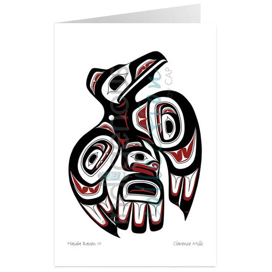 Card - Mills - Haida Raven III - 6x9