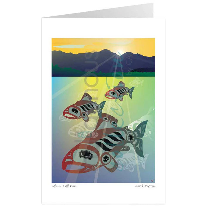 Card - *Preston - Salmon Run - 6x9