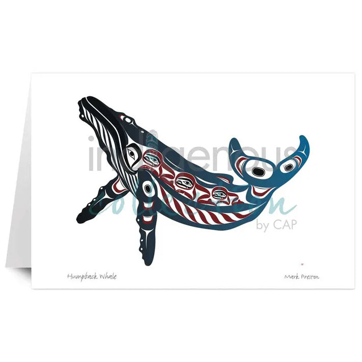 Card - Preston - Humpback Whale - 6x9