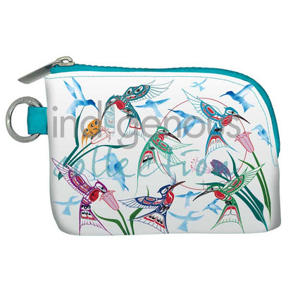 Pocket Wallet - Garden of Hummingbirds