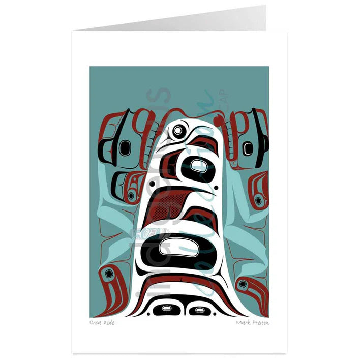 Card - *Preston - Orca Ride - 6x9*