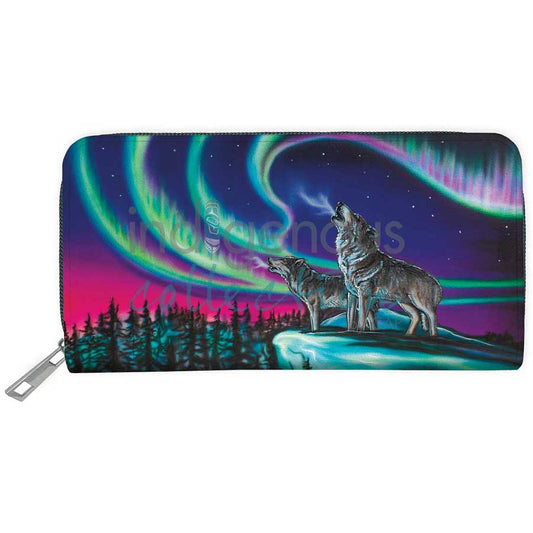 Wallet - Embossed - Sky Dance - Wolf Song