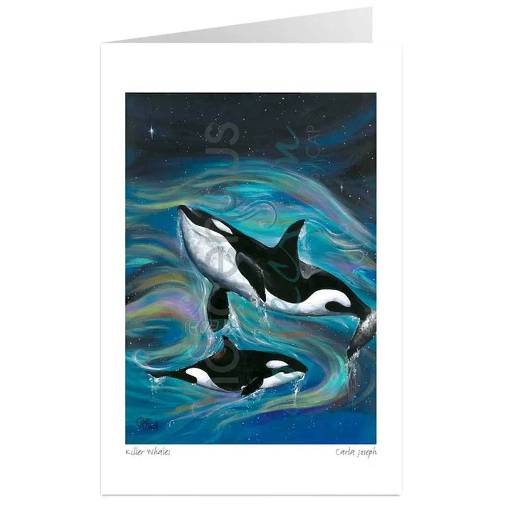 Card - Joseph - Killer Whales - 6x9