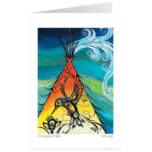 Card - *Joseph - Hummingbird Teepee - 6x9
