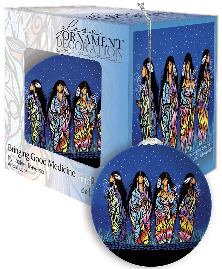 Ornament - Glass - Bringing Good Medicine