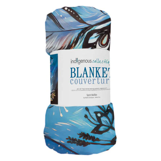 Blanket - Fleece - Spirit Buffalo