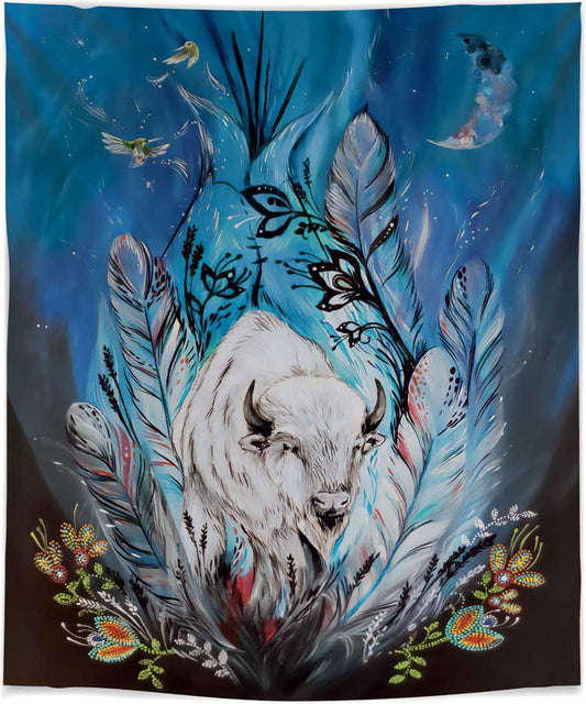 Blanket - Fleece - Spirit Buffalo