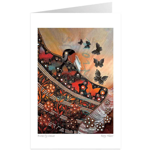 Card - Albert - Butterfly Dance - 6x9