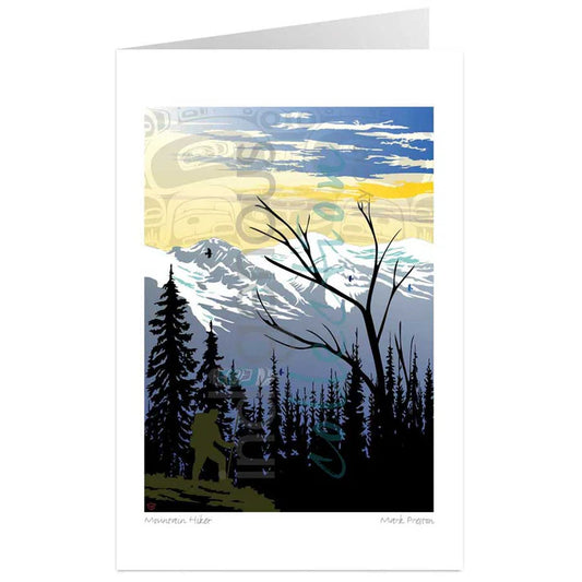 Card - Preston - Mountain Hiker - 6x9