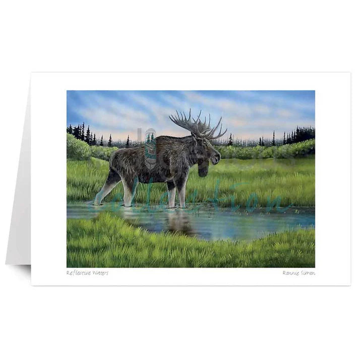 Card - *Simon - Reflective Waters - 6x9