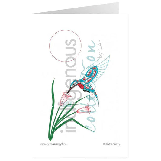 Card - Shorty - Serenity Hummingbird - 6x9